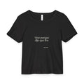 Vine porque dije que iba - Baby Tee - En Español