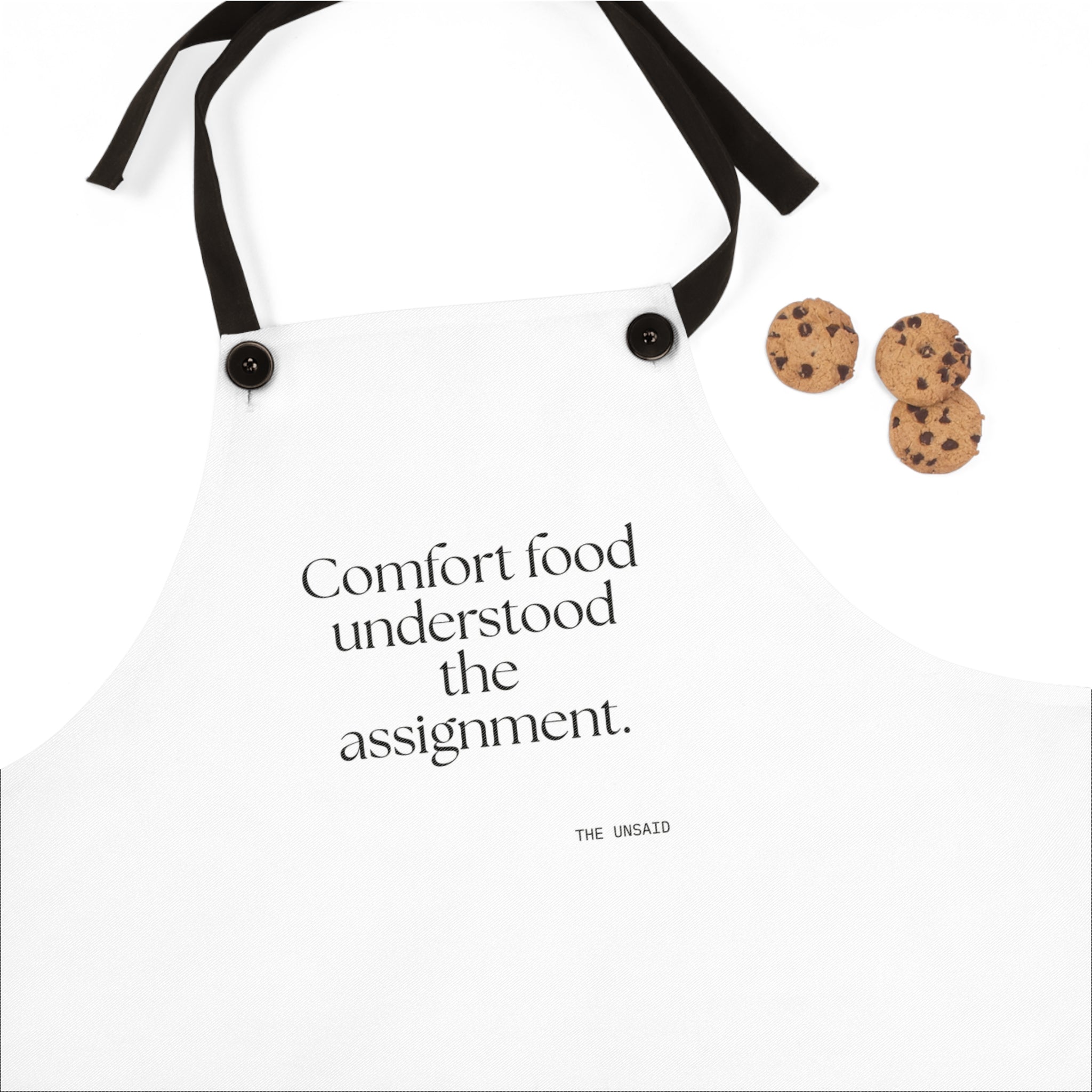 Comfort food understood the assignment - Apron - Dry Humor