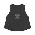 I’m safe. My nervous system missed the memo - Crop Top - For Quiet Minds