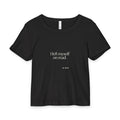 I left myself on read - Baby Tee - For Overthinkers