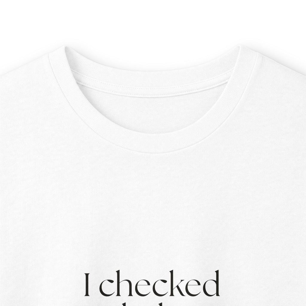 I checked my balance for the plot - Long Sleeve Shirt - Dry Humor