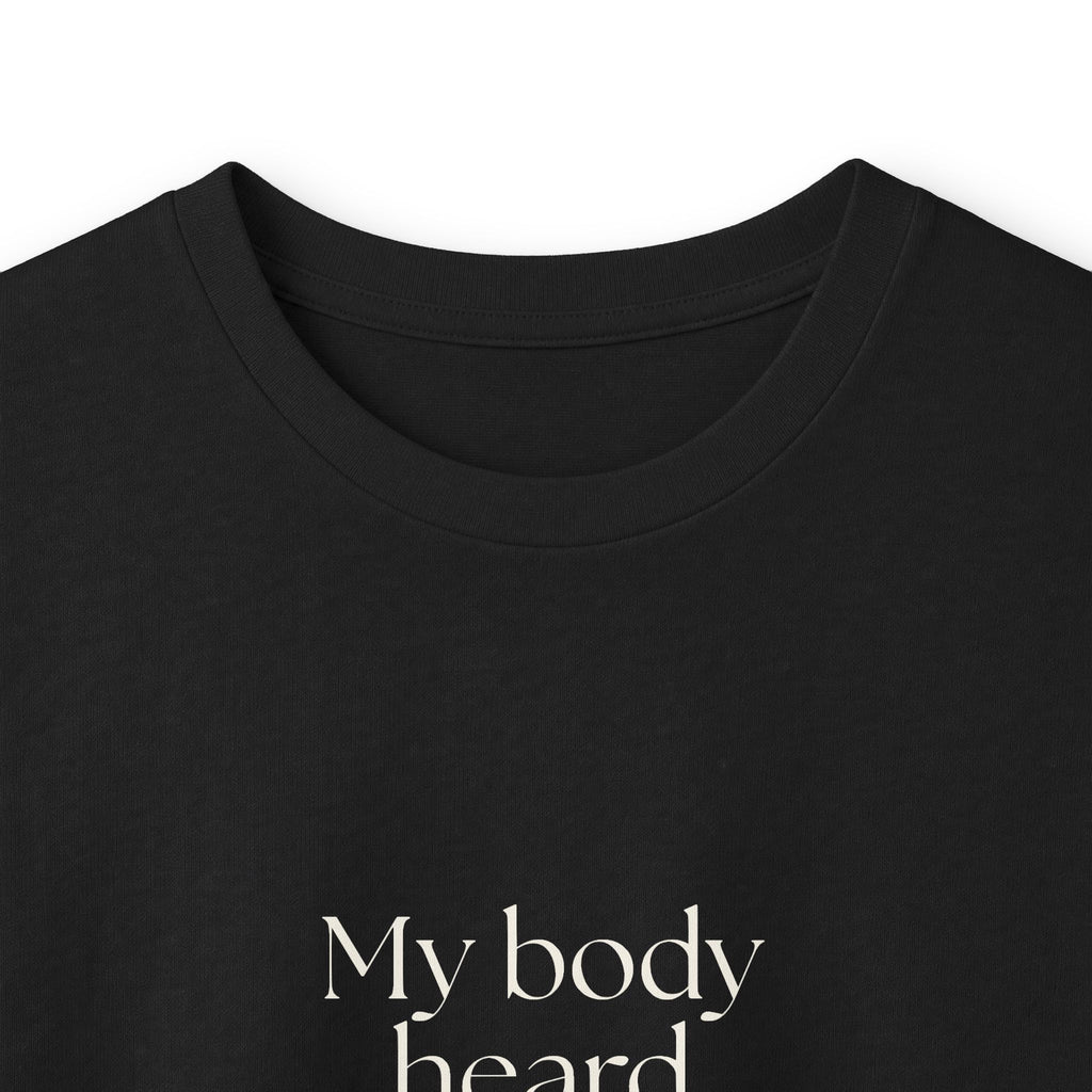 My body heard danger. No one else did - Long Sleeve Shirt - For Quiet Minds