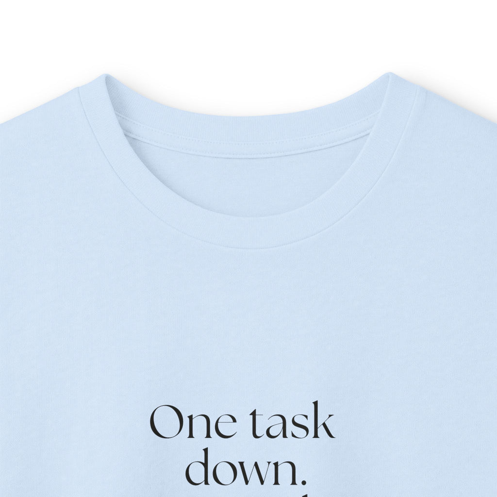 One task down. Personality restored briefly - Long Sleeve Shirt - Dry Humor