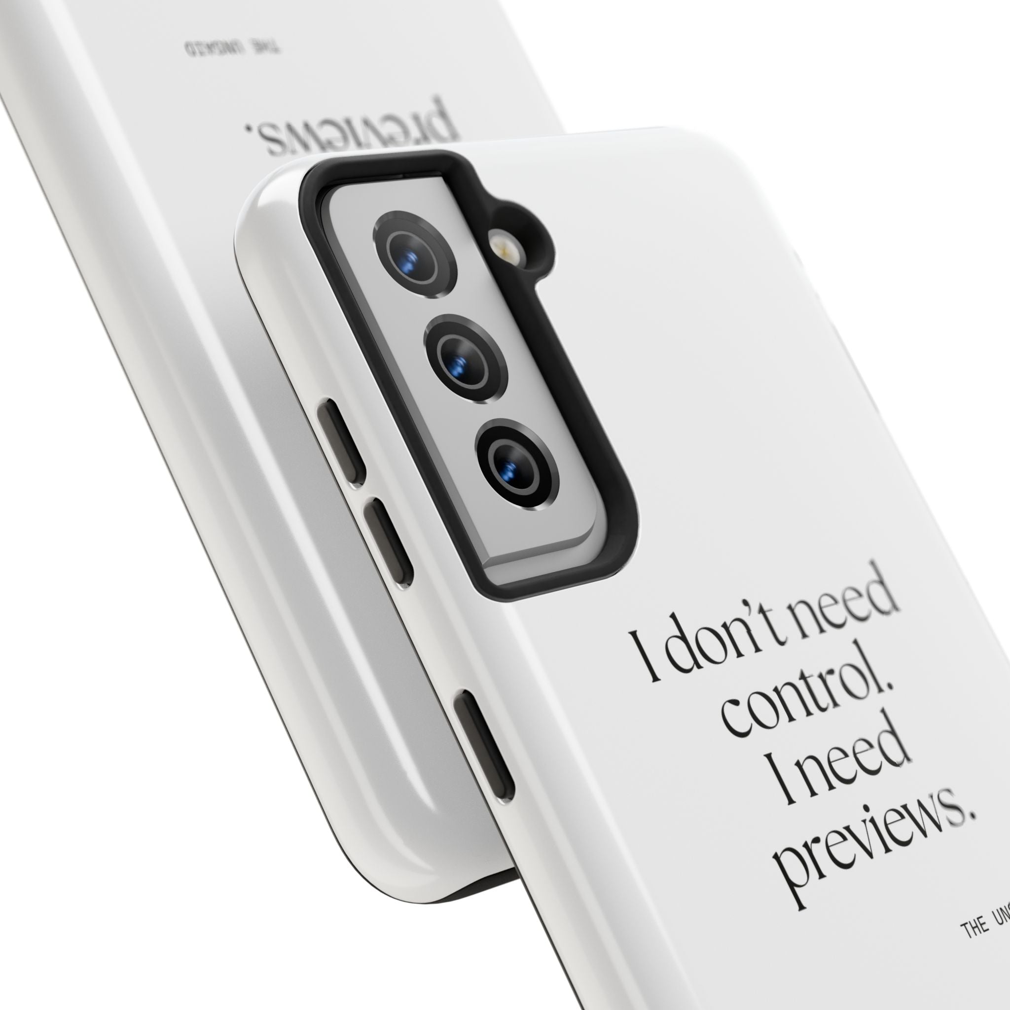 I don’t need control. I need previews - Tough Phone Case - Dry Humor