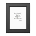 I’m flexible. Within approved conditions - Framed Print - Dry Humor