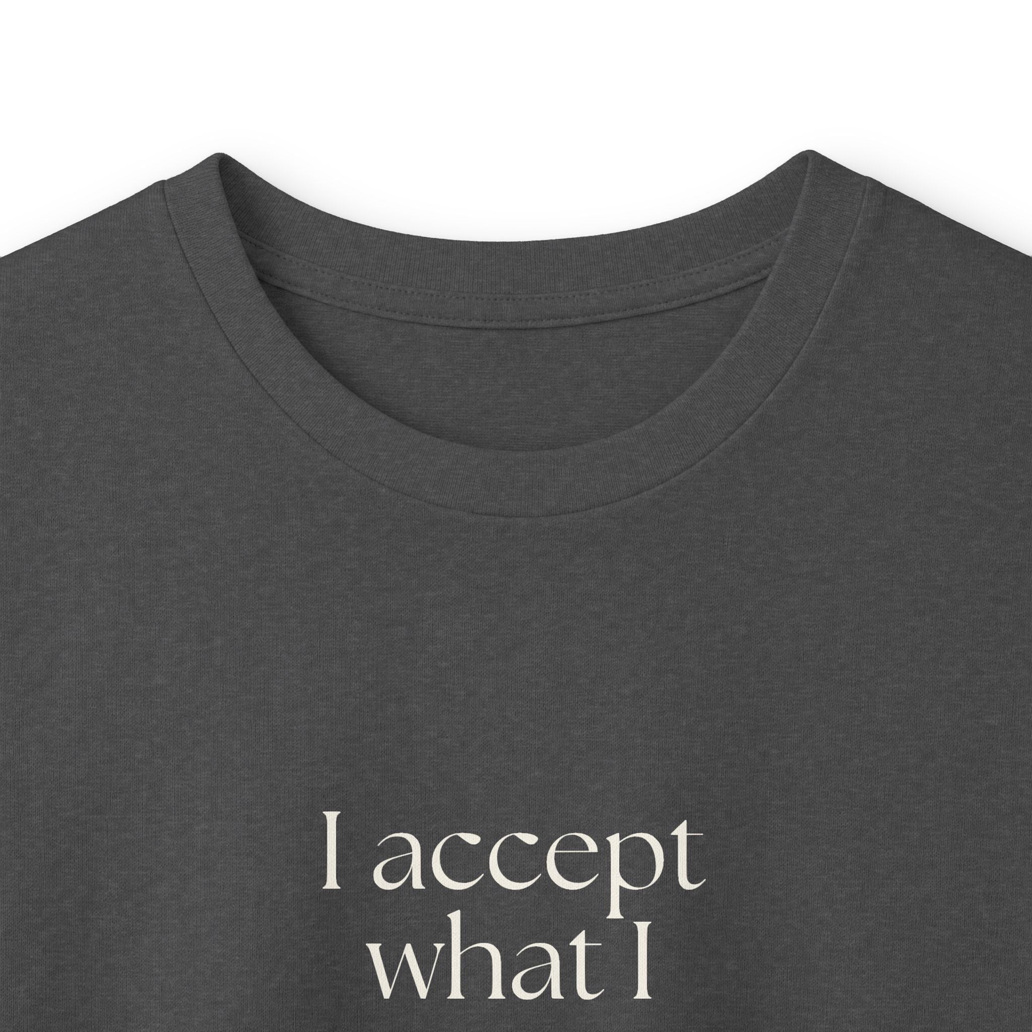 I accept what I cannot control. In theory - Long Sleeve Shirt - Dry Humor