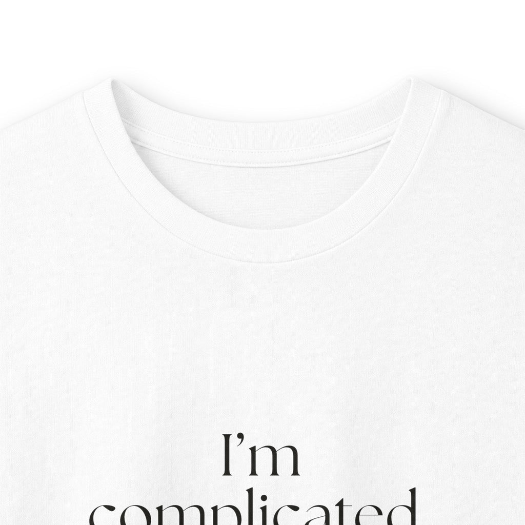 I’m complicated, but with notes - Long Sleeve Shirt - Dry Humor