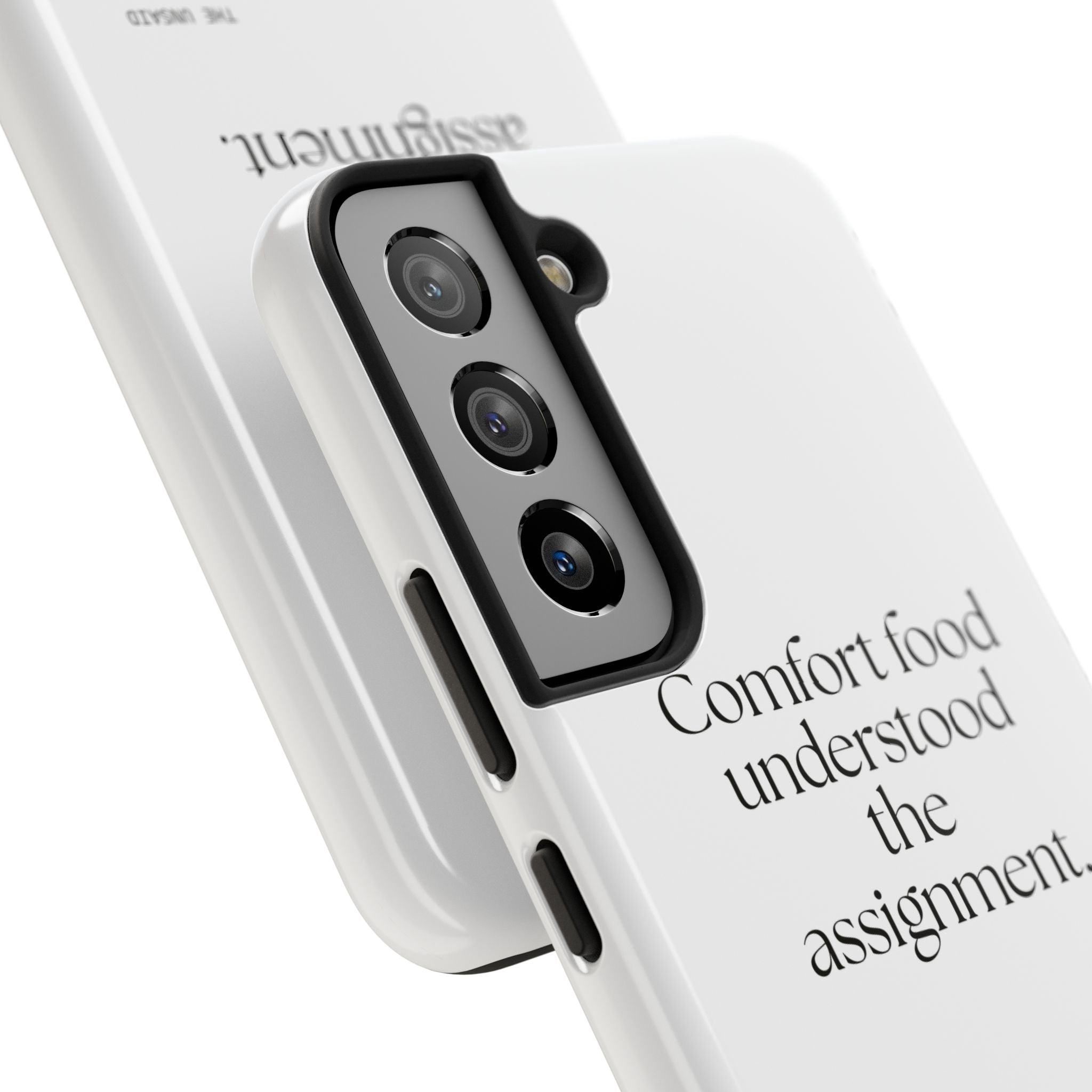 Comfort food understood the assignment - Tough Phone Case - Dry Humor
