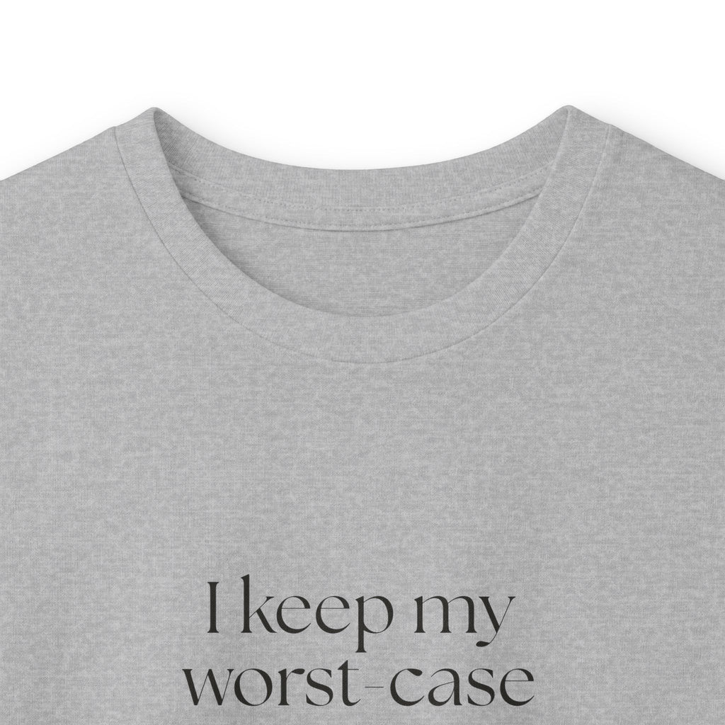 I keep my worst-case scenarios to myself. Mostly - Long Sleeve Shirt - For Introverts