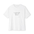 Comfortable with your silence - Oversized Tee - For Someone Who Stays