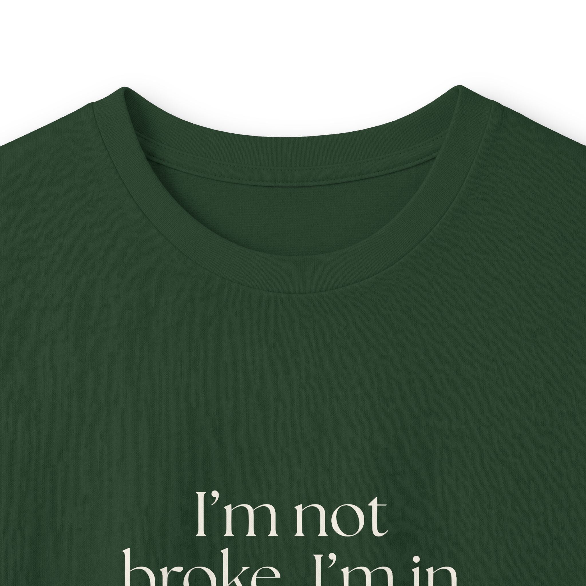 I’m not broke. I’m in a financial plot twist - Long Sleeve Shirt - Dry Humor