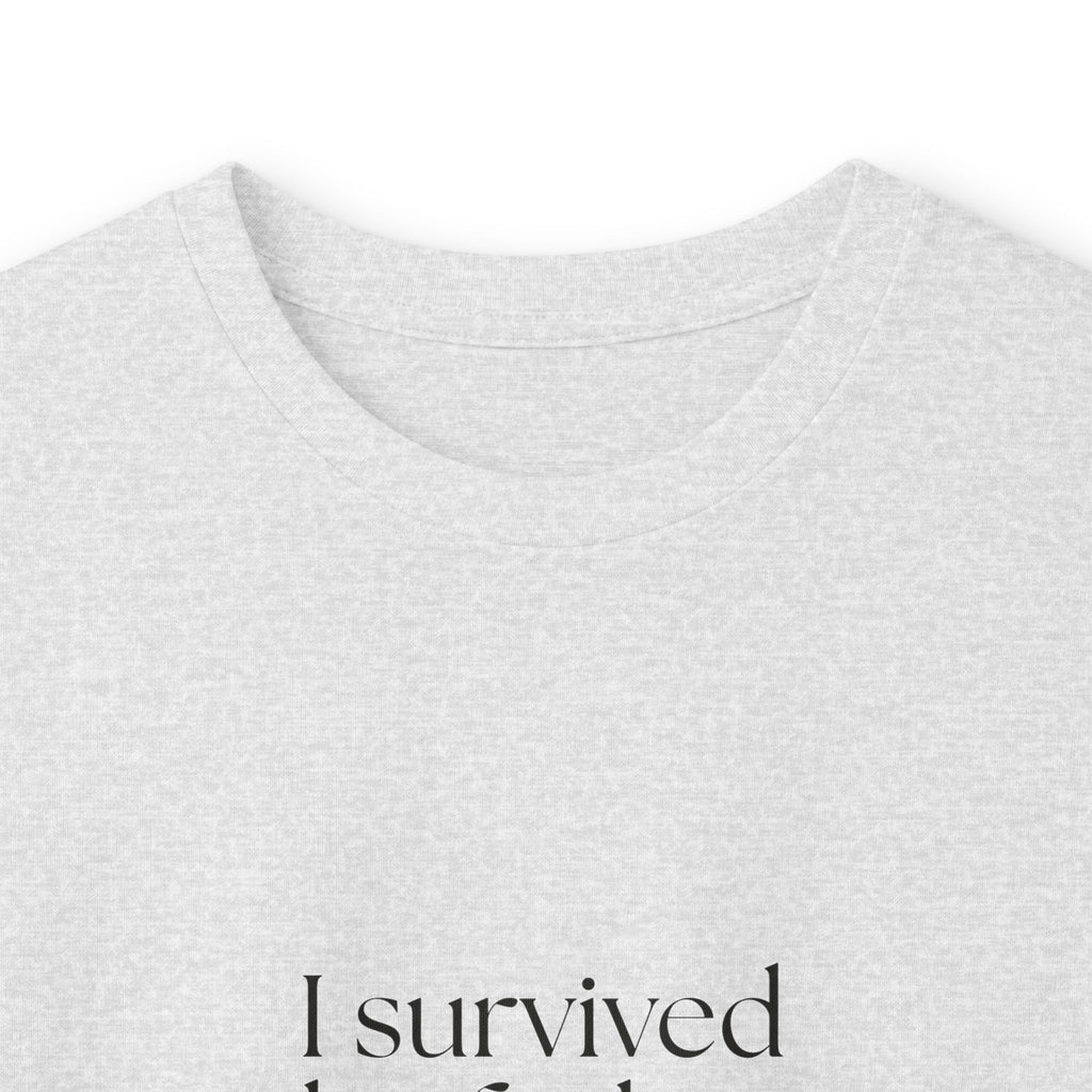 I survived the feeling. Barely - Long Sleeve Shirt - Dry Humor