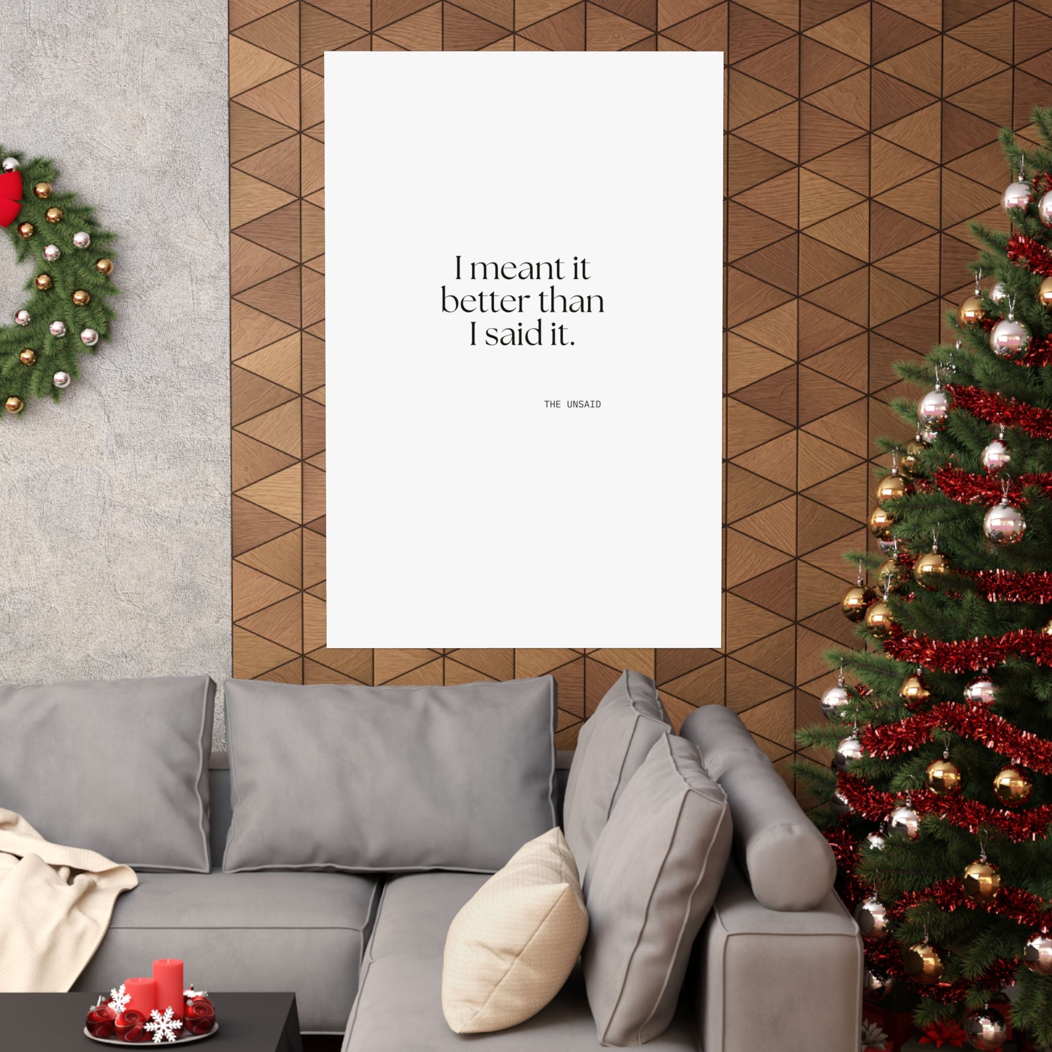 I meant it better than I said it - Poster - For Introverts