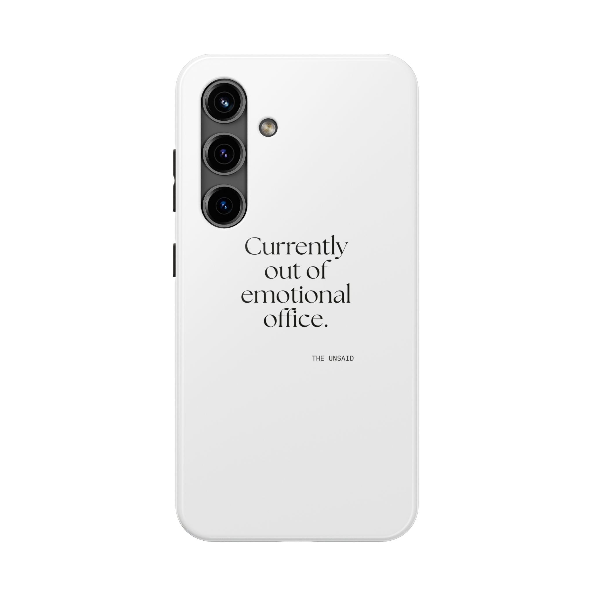 Currently out of emotional office - Tough Phone Case - For Tired Days