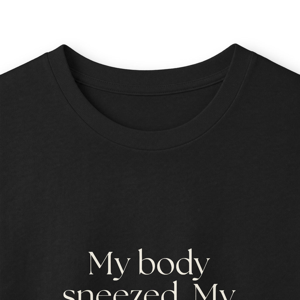 My body sneezed. My brain filed a report - Long Sleeve Shirt - For Overthinkers