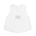 Great party. I survived it privately - Crop Top - For Introverts