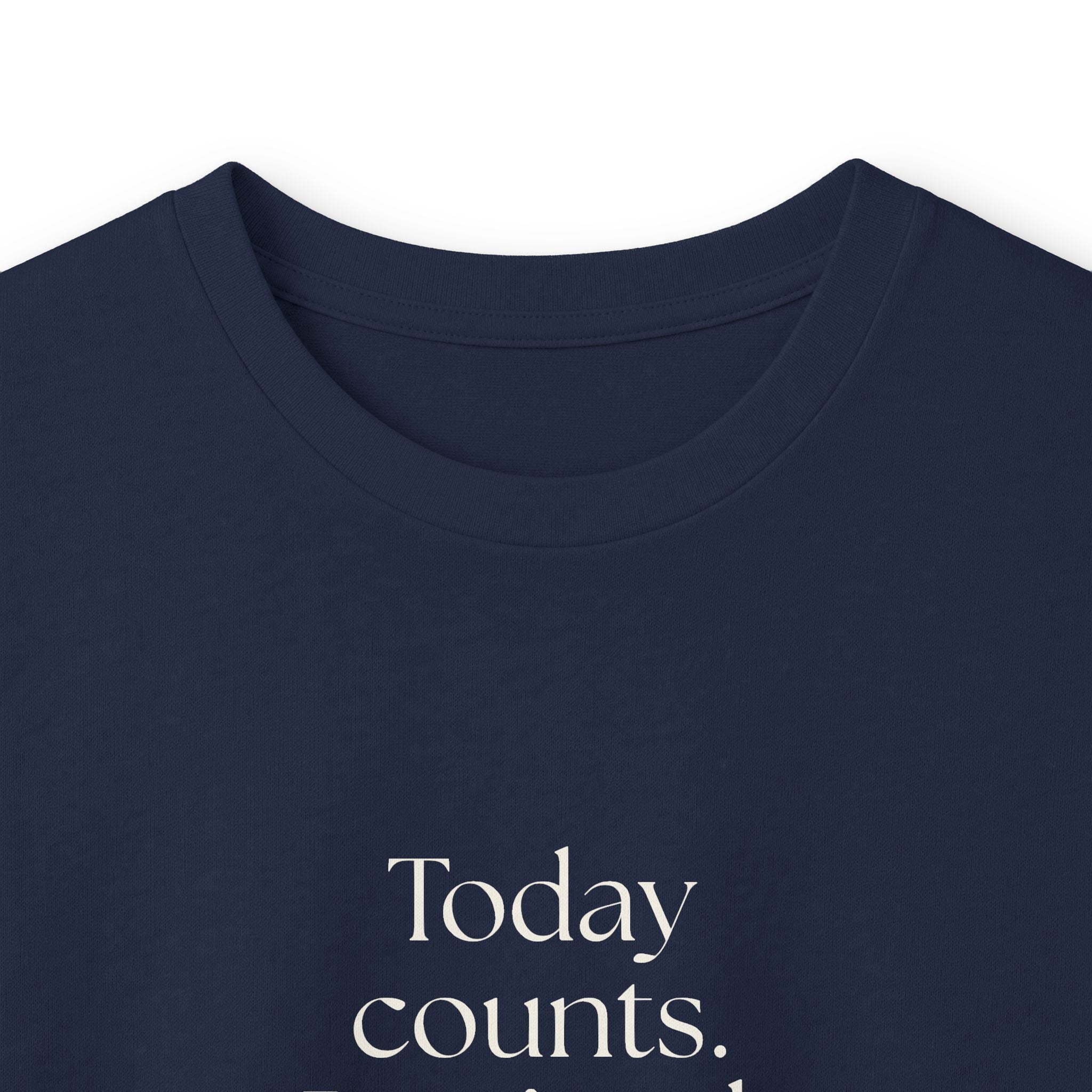 Today counts. Don’t ask follow-up questions - Long Sleeve Shirt - Dry Humor