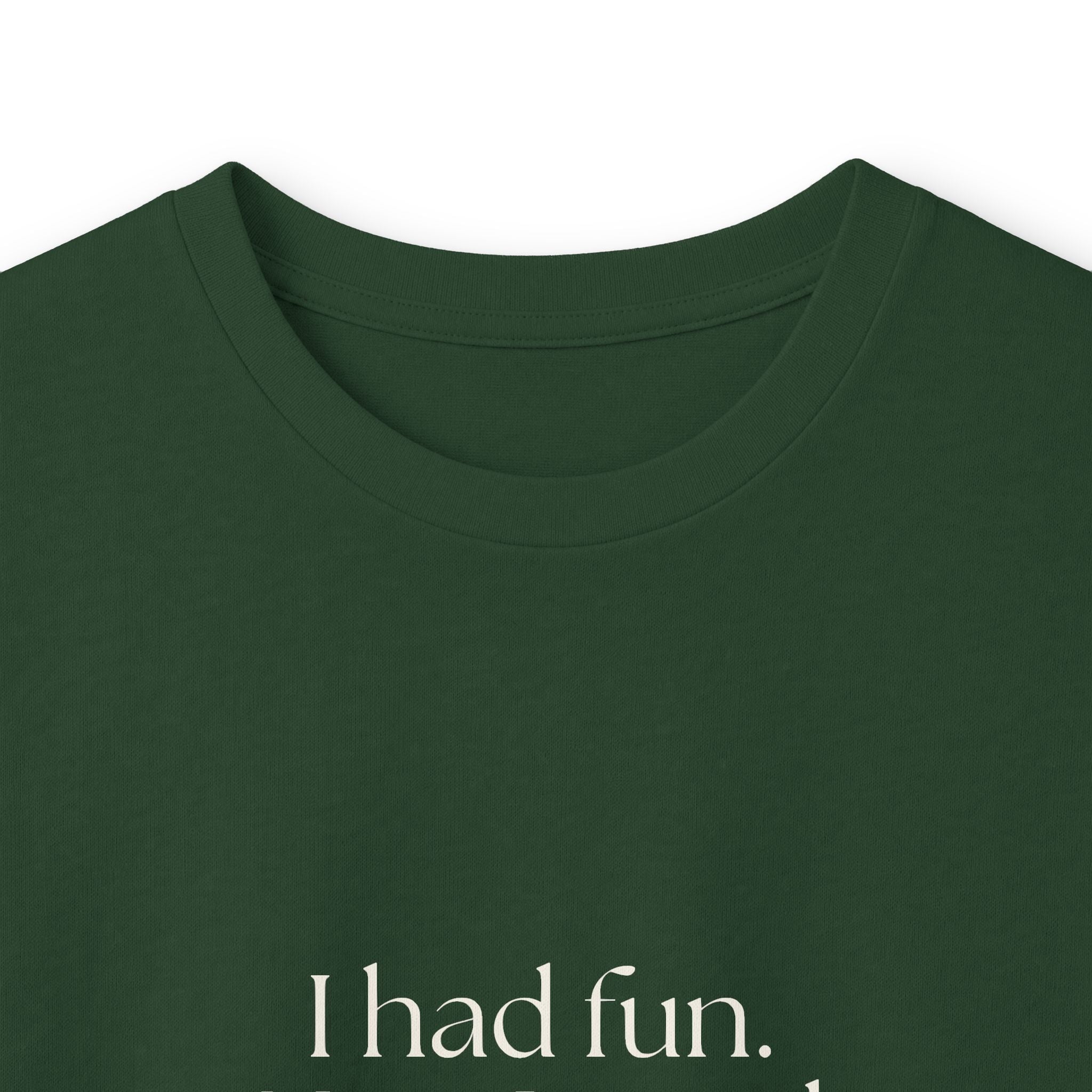 I had fun. Now I need three days - Long Sleeve Shirt - For Introverts