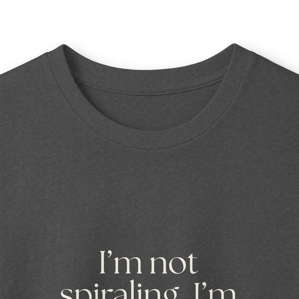 I’m not spiraling. I’m researching aggressively - Long Sleeve Shirt - For Overthinkers