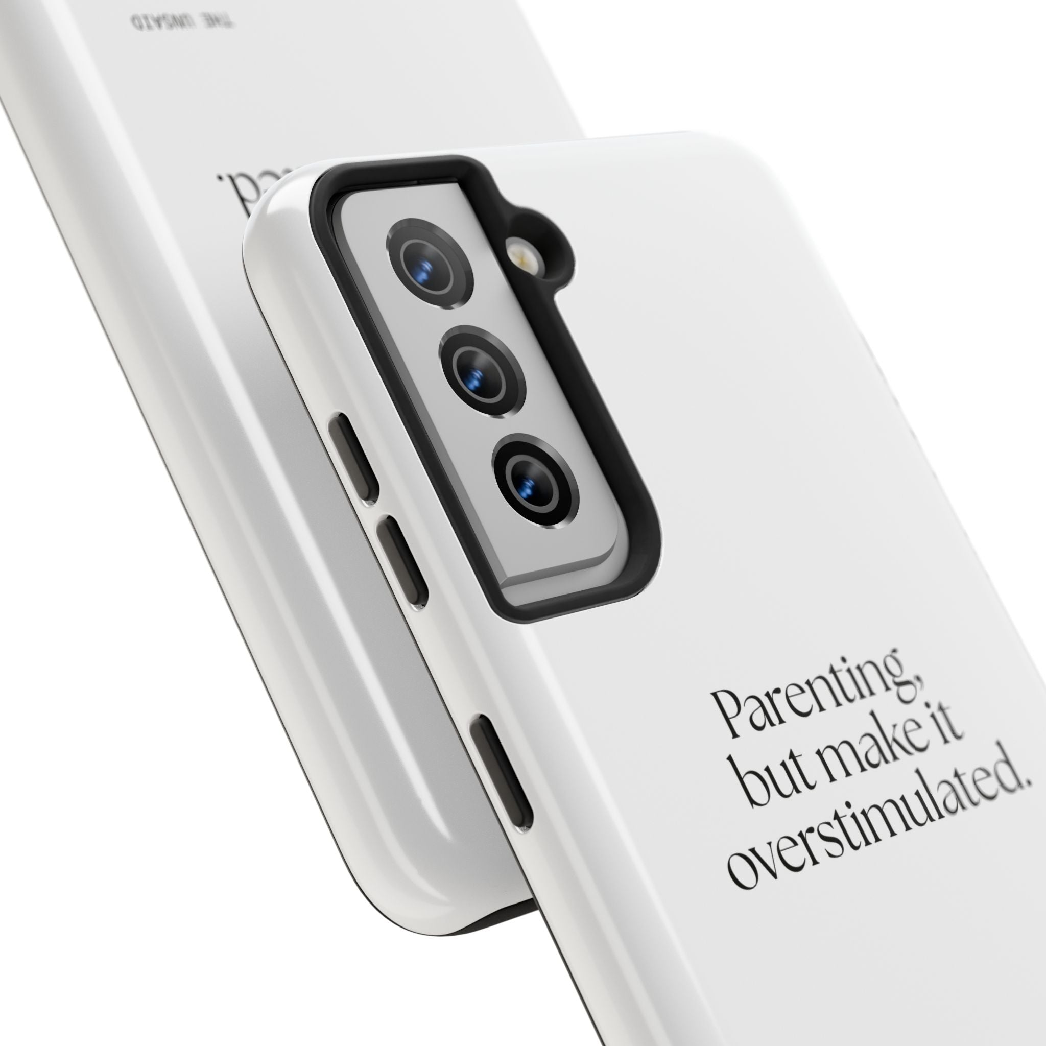 Parenting, but make it overstimulated - Tough Phone Case - Dry Humor