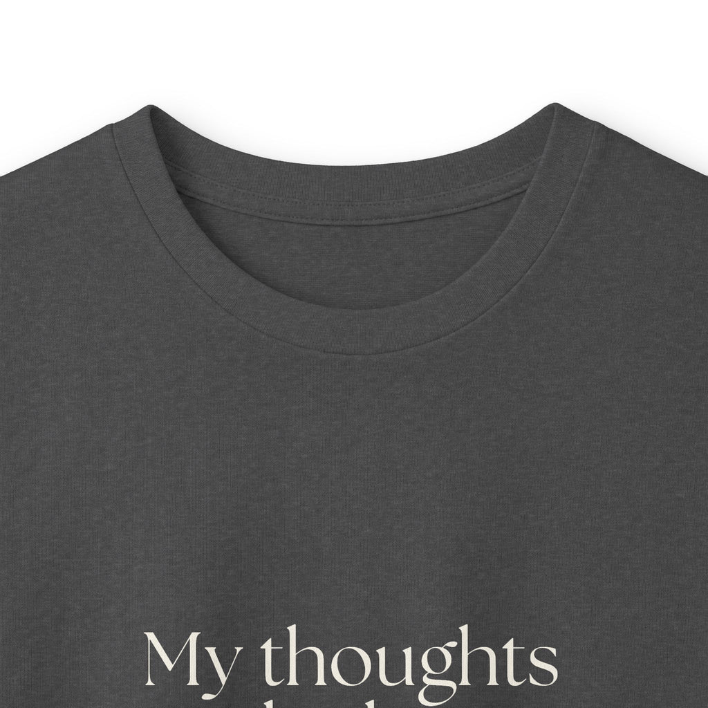 My thoughts clock in after dark - Long Sleeve Shirt - For Overthinkers