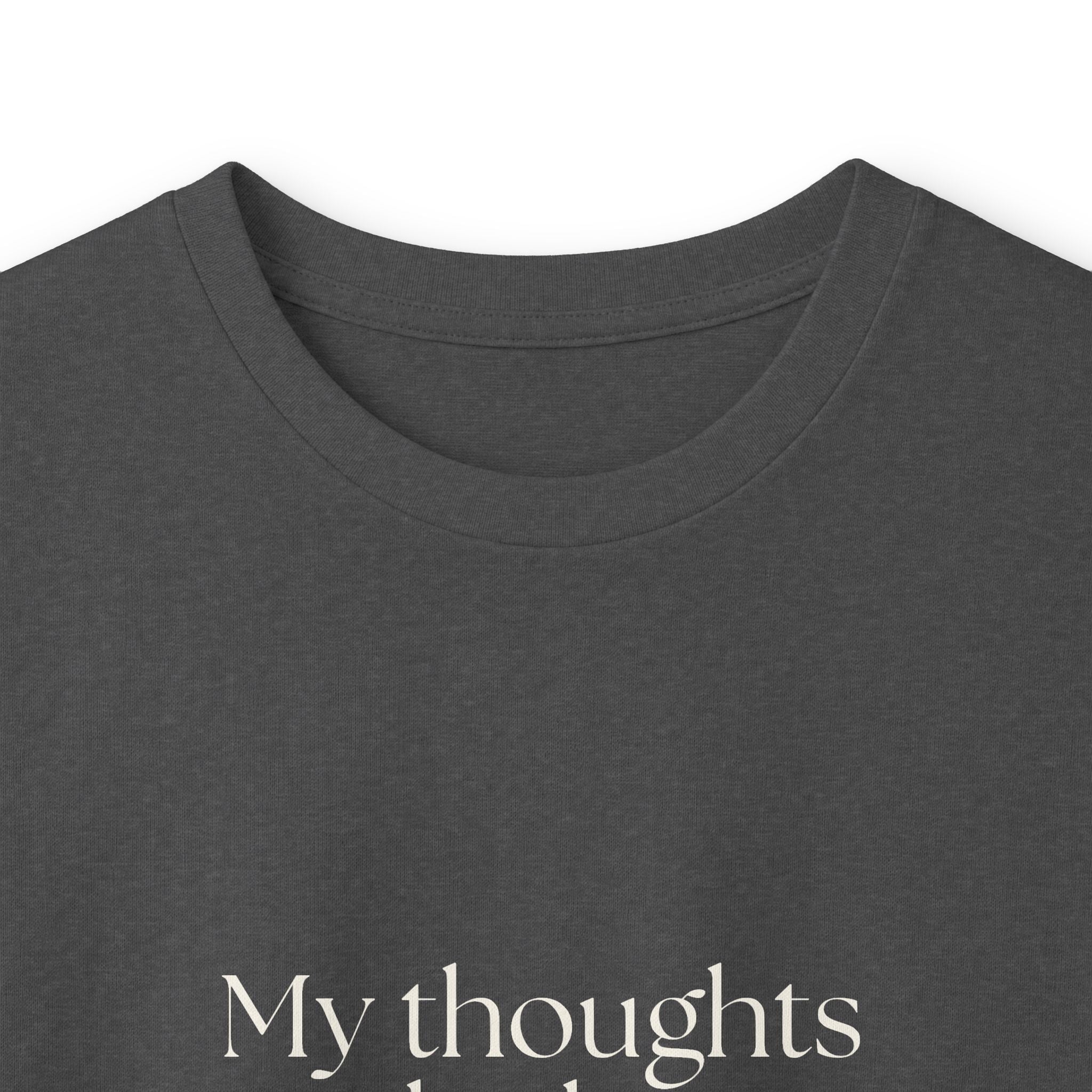 My thoughts clock in after dark - Long Sleeve Shirt - For Overthinkers