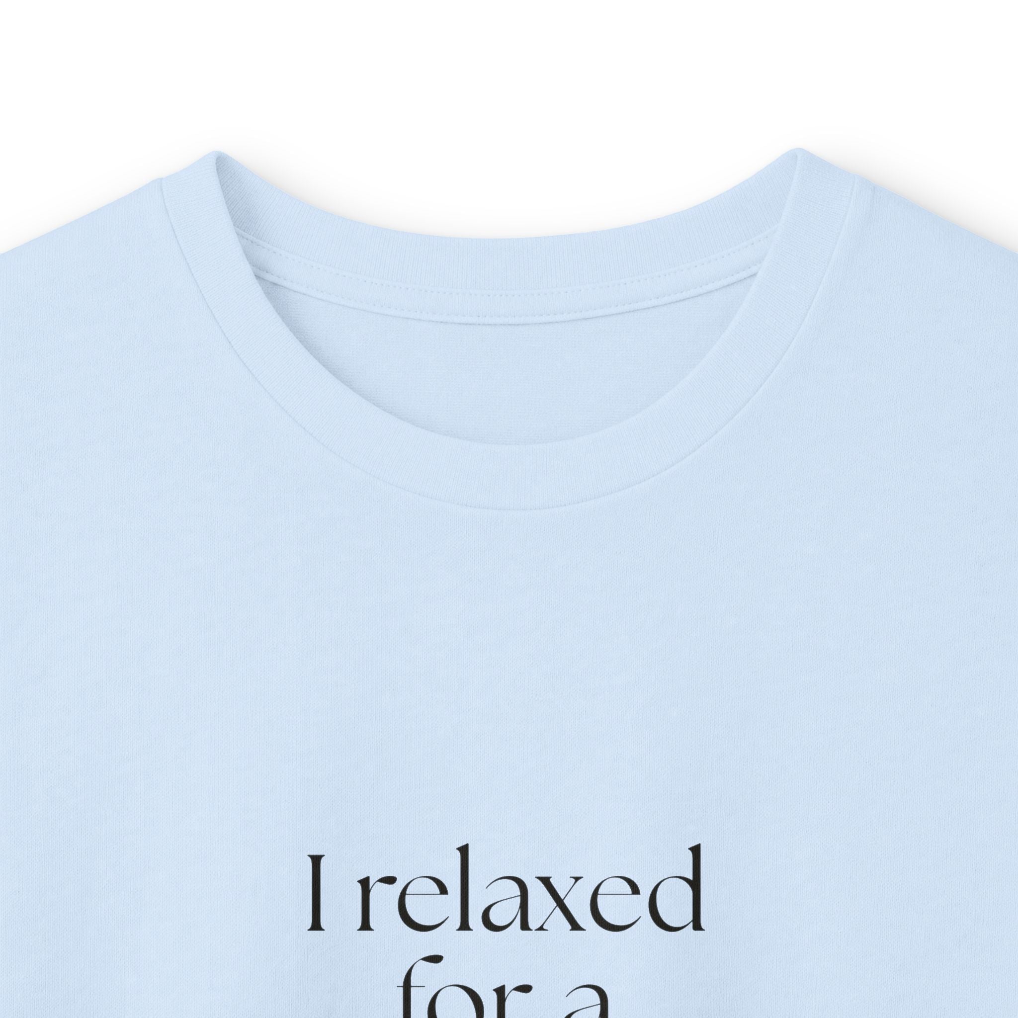 I relaxed for a second. Suspicious - Long Sleeve Shirt - For Quiet Minds
