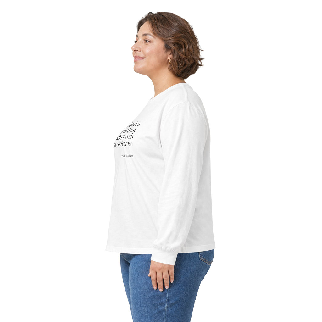I needed a meal that didn’t ask questions - Long Sleeve Shirt - Dry Humor