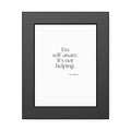 I’m self-aware. It’s not helping - Framed Print - Dry Humor