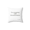 I’m easygoing with documentation - Throw Pillow - Dry Humor
