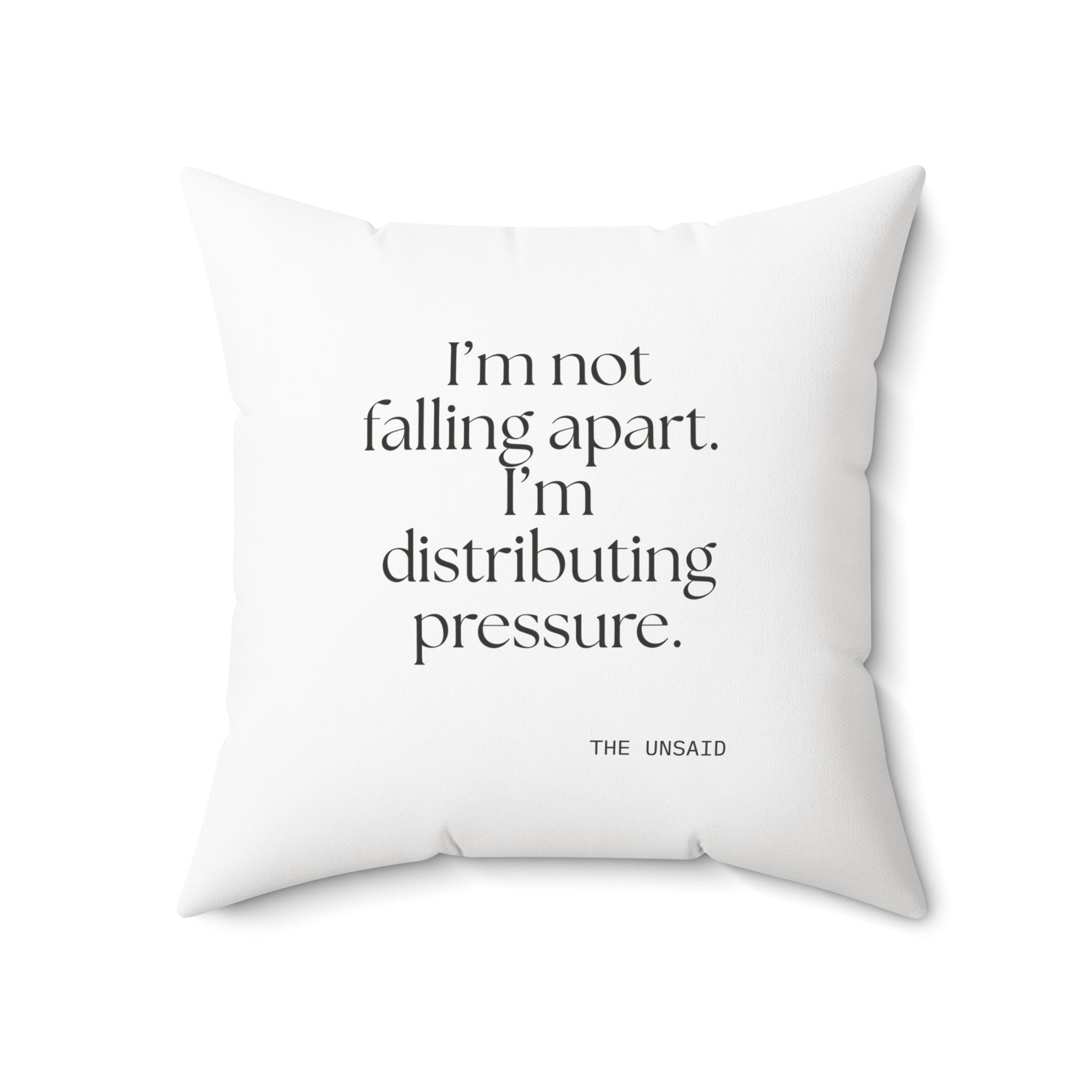 I’m not falling apart. I’m distributing pressure - Throw Pillow - For Introverts