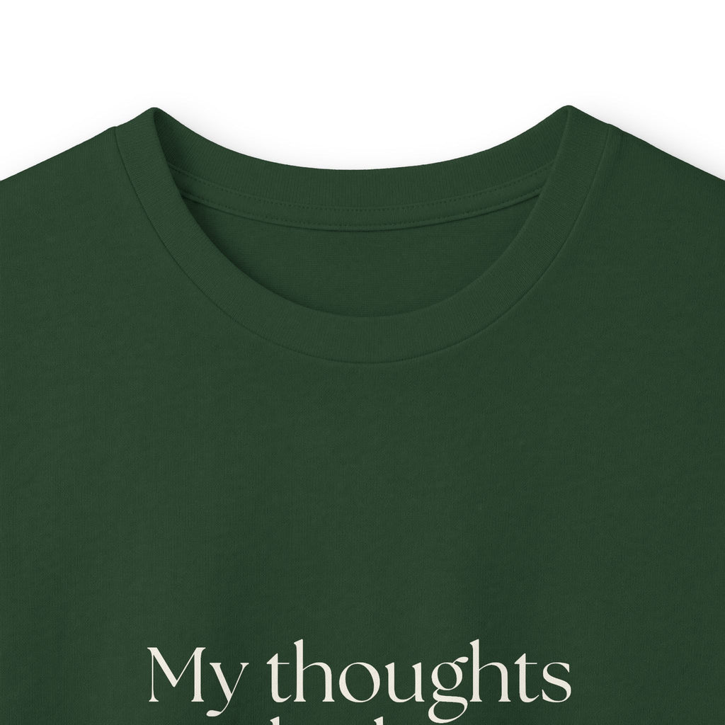 My thoughts clock in after dark - Long Sleeve Shirt - For Overthinkers