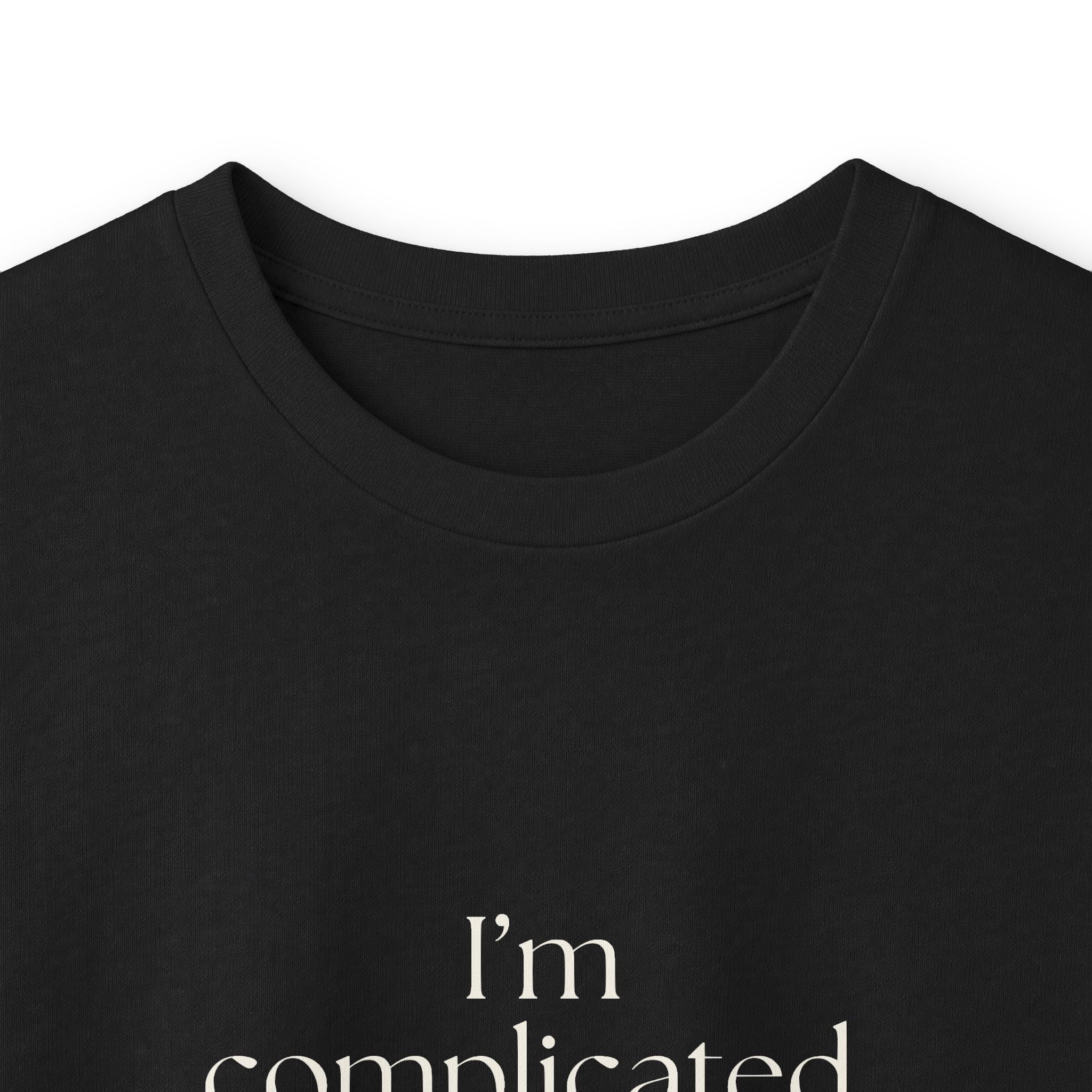 I’m complicated, but with notes - Long Sleeve Shirt - Dry Humor