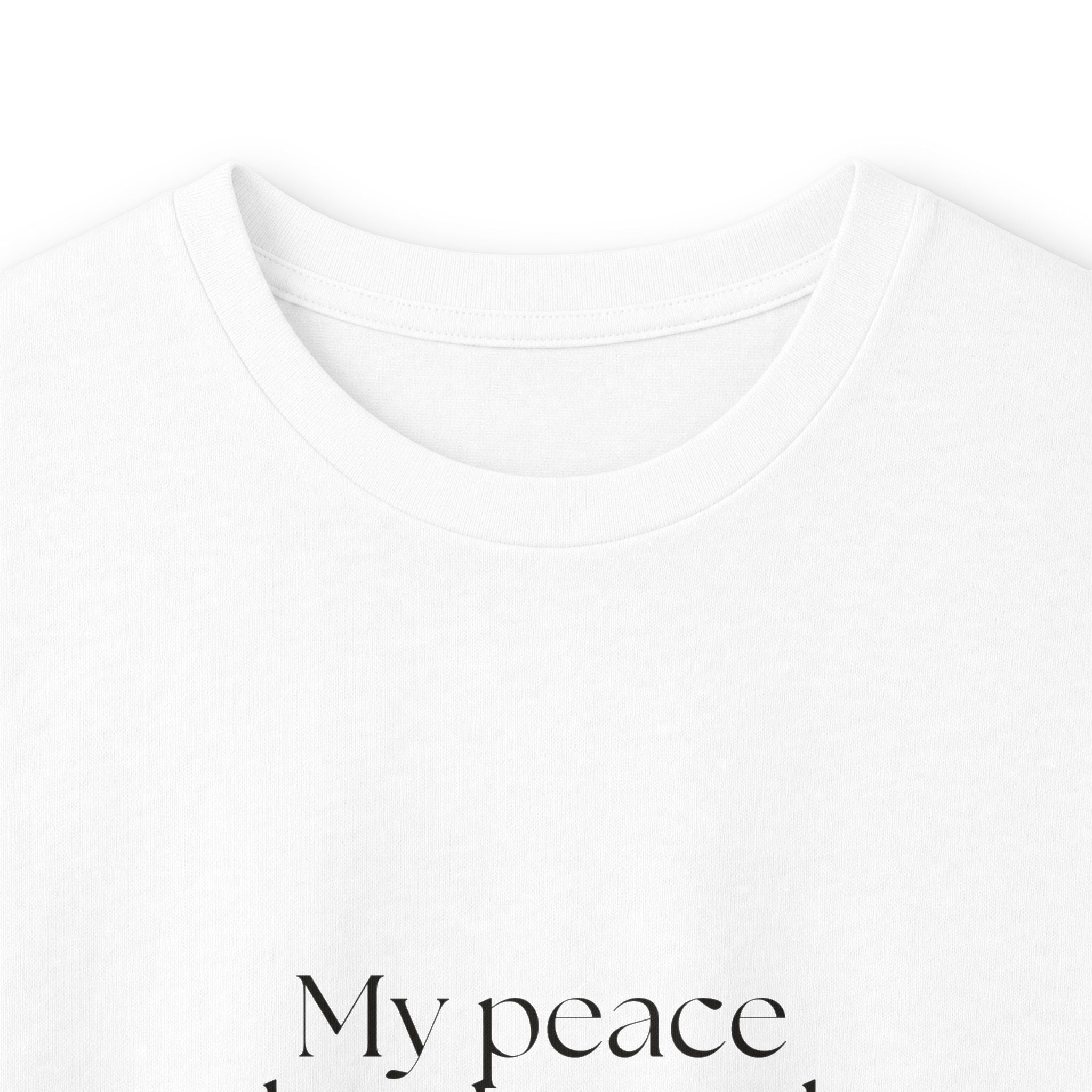 My peace has limited seating - Long Sleeve Shirt - For Introverts