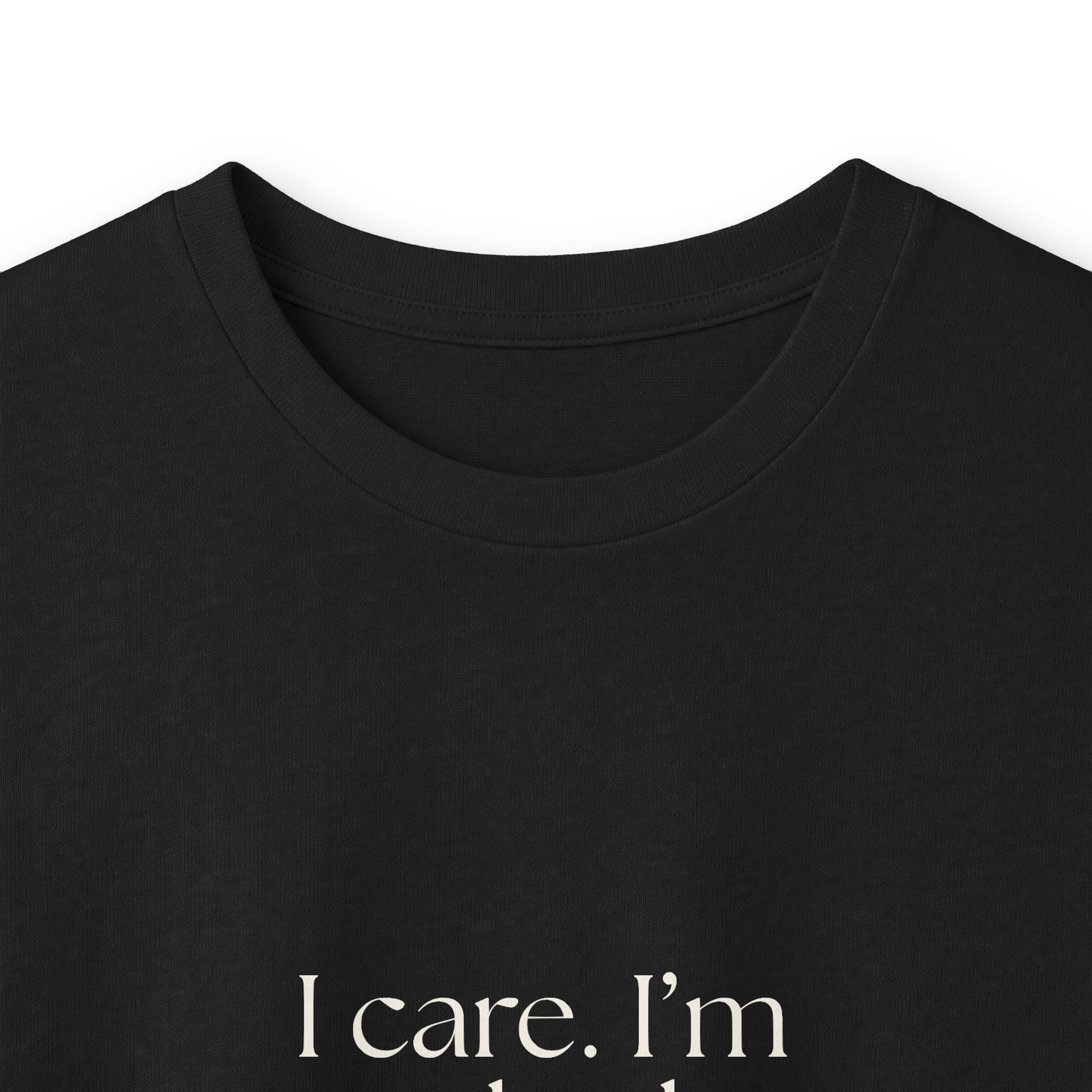 I care. I’m just bad at delivery - Long Sleeve Shirt - For Introverts