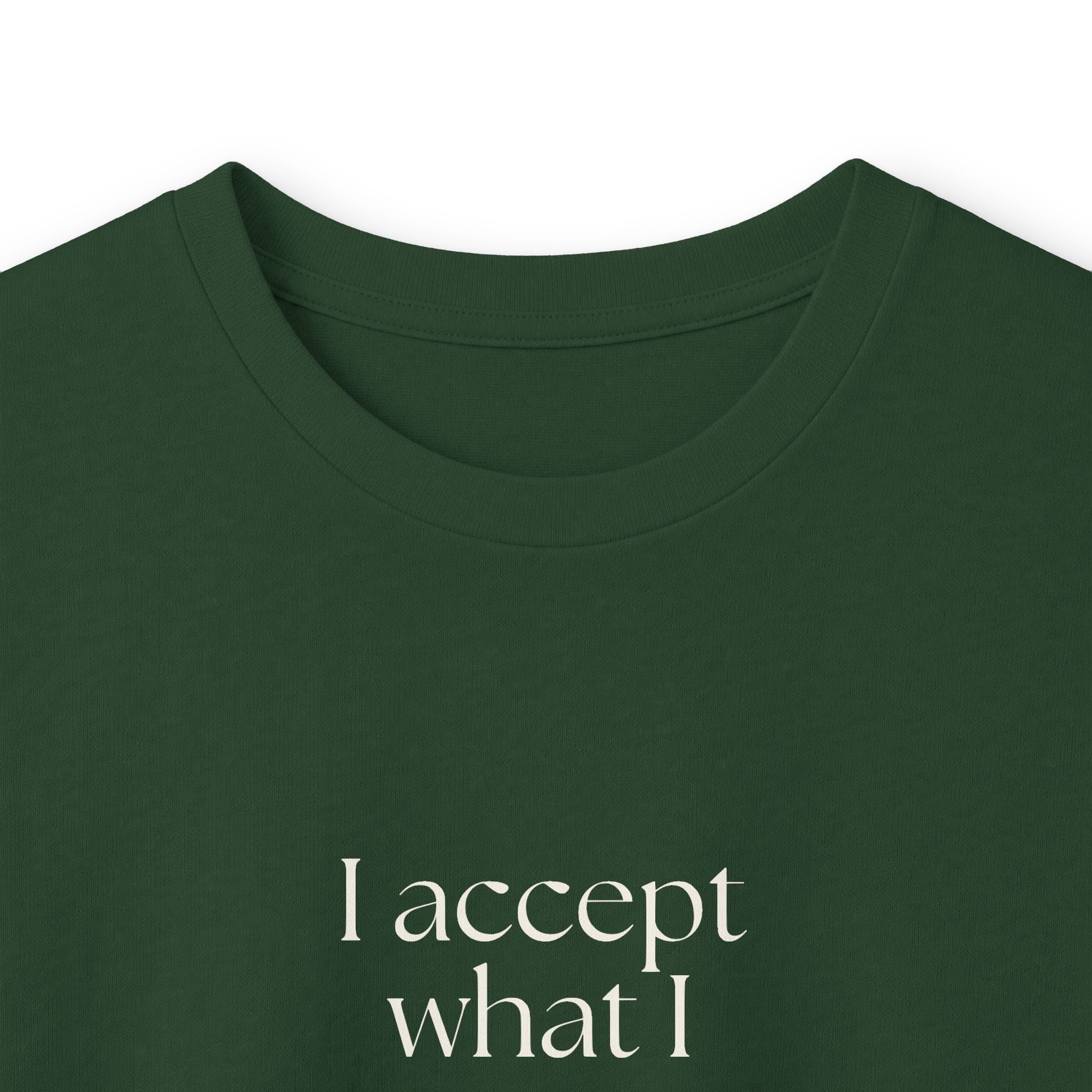 I accept what I cannot control. In theory - Long Sleeve Shirt - Dry Humor