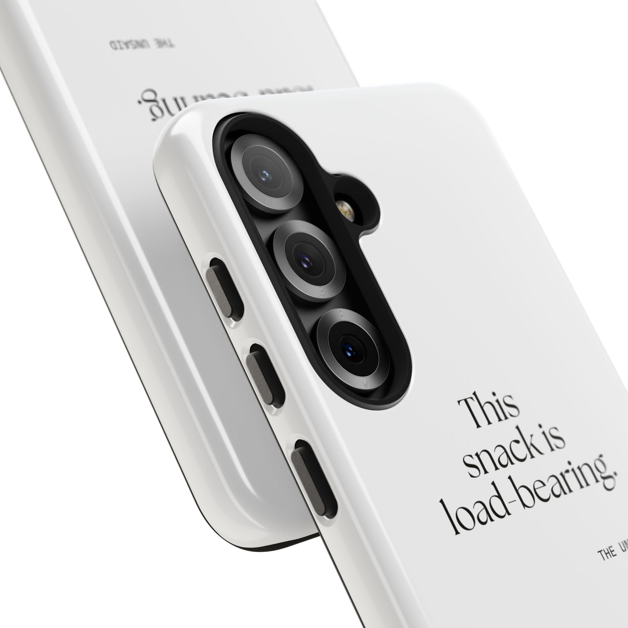 This snack is load-bearing - Tough Phone Case - Dry Humor