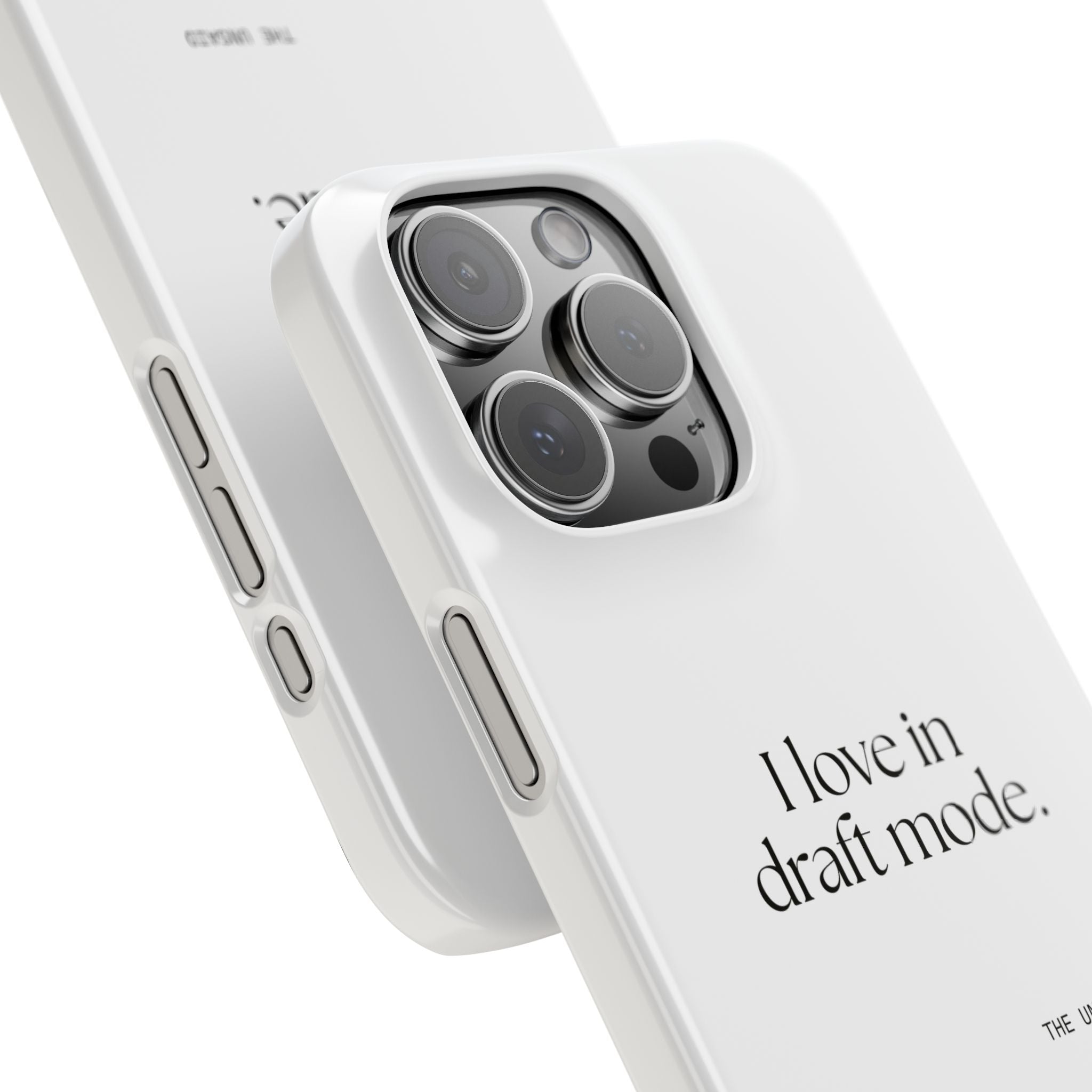 I love in draft mode - Phone Case - For Introverts