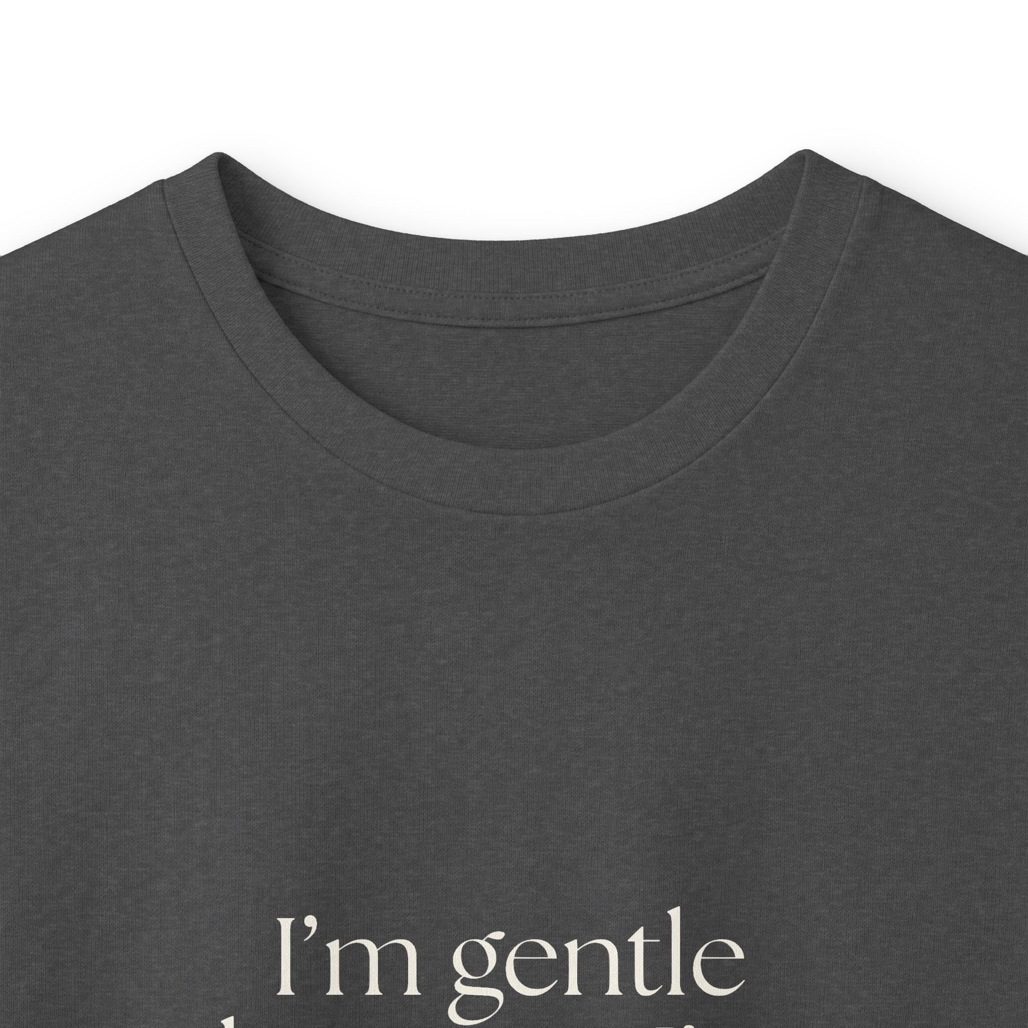 I’m gentle because I’m exhausted - Long Sleeve Shirt - Dry Humor