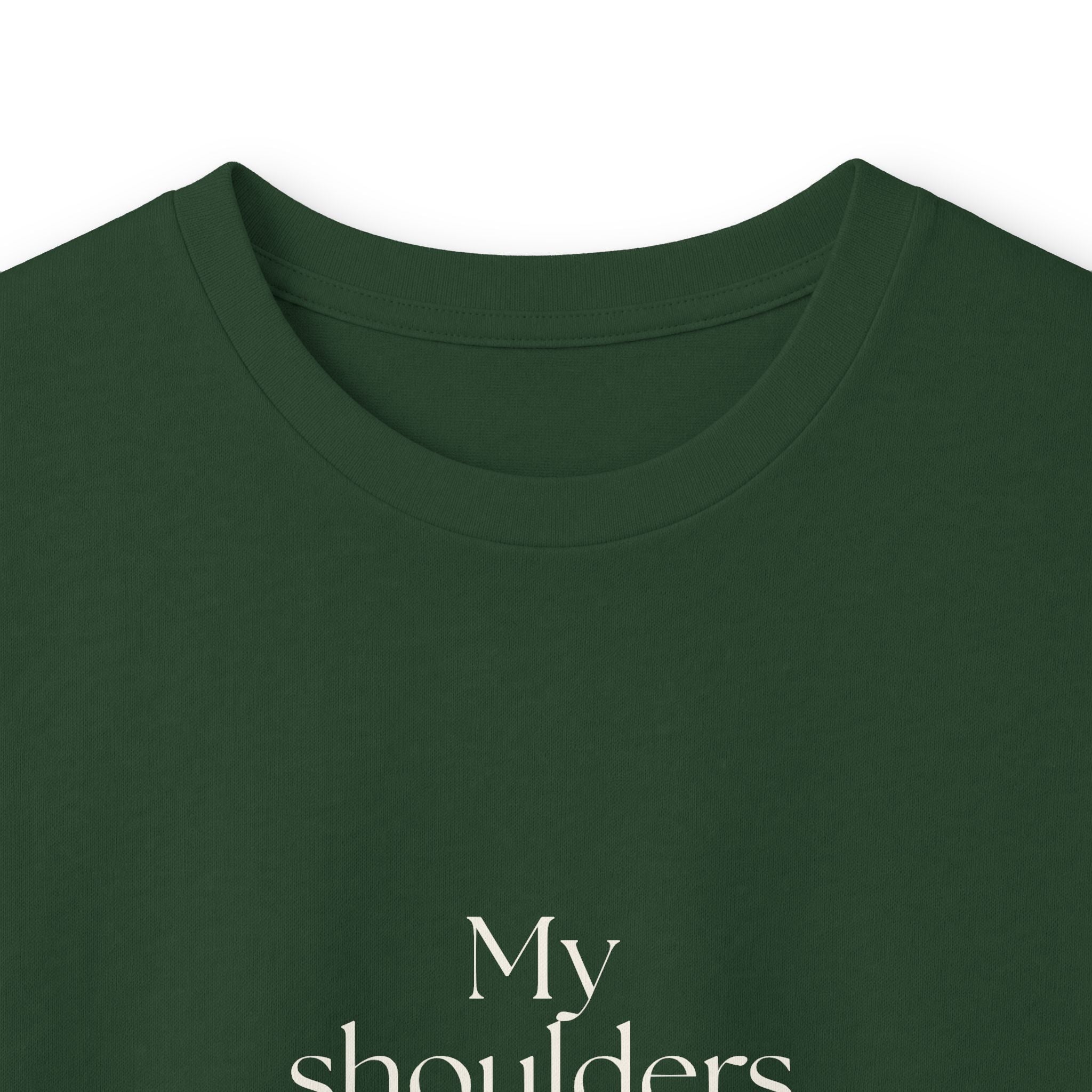 My shoulders live in crisis - Long Sleeve Shirt - For Quiet Minds