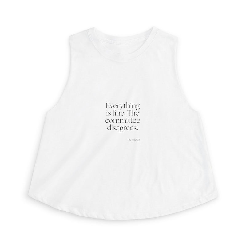 Crop Top — Everything is fine. The committee disagrees.