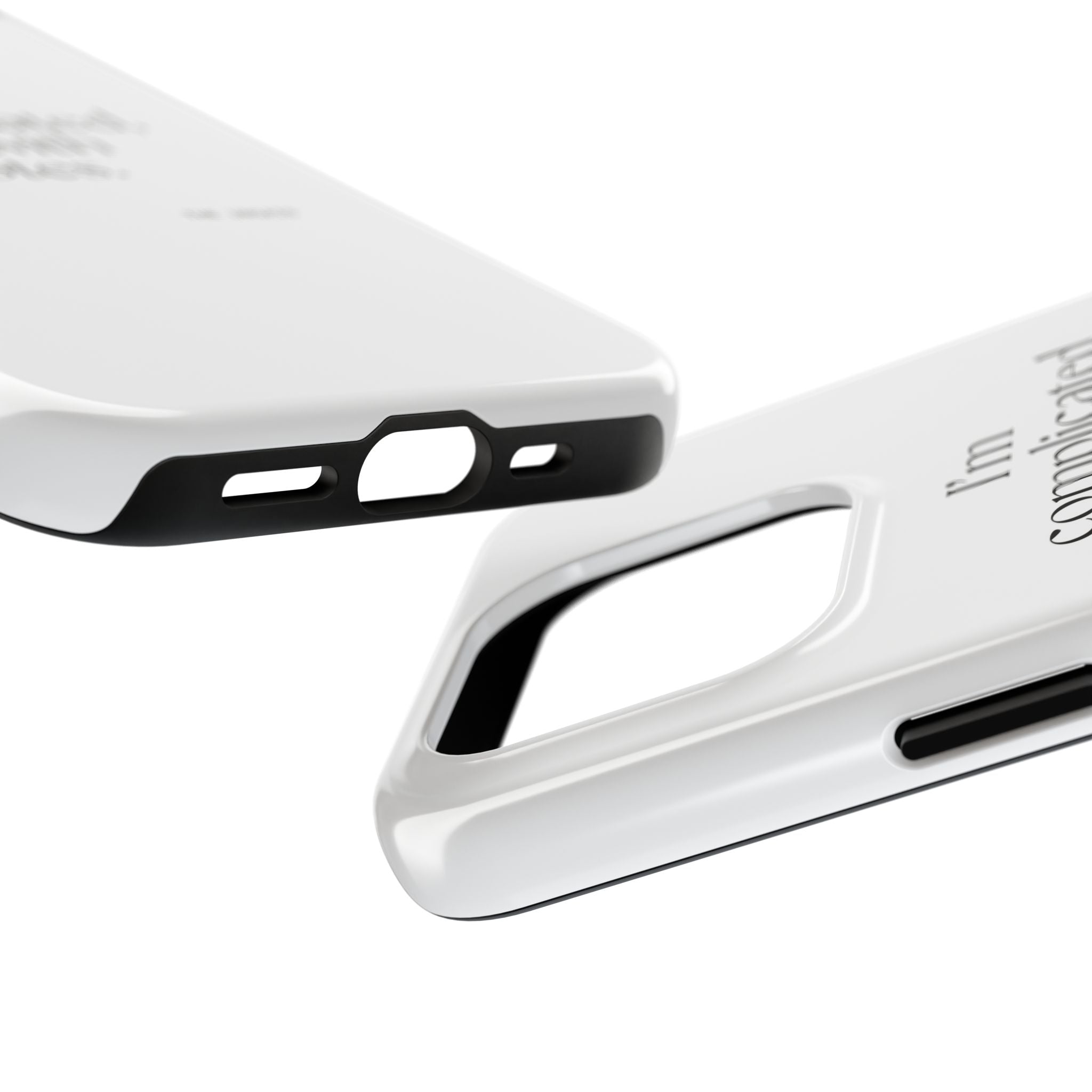 I’m complicated, but with notes - Tough Phone Case - Dry Humor