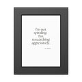 I’m not spiraling. I’m researching aggressively - Framed Print - For Overthinkers