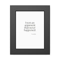 I won an argument that never happened - Framed Print - For Overthinkers
