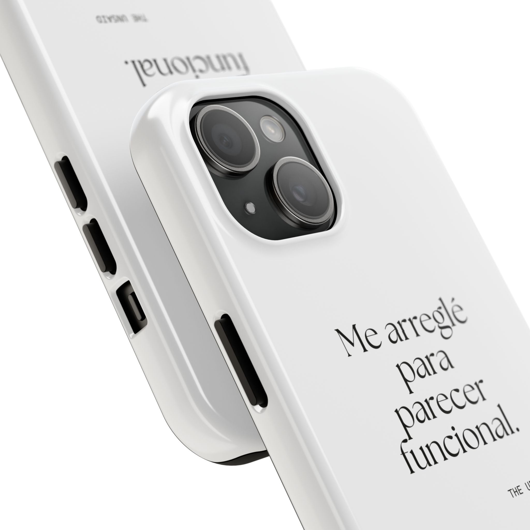 Me arreglé para parecer funcional - Tough Phone Case - En Español