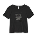 My thumbs were ready. My nervous system was not - Baby Tee - For Overthinkers