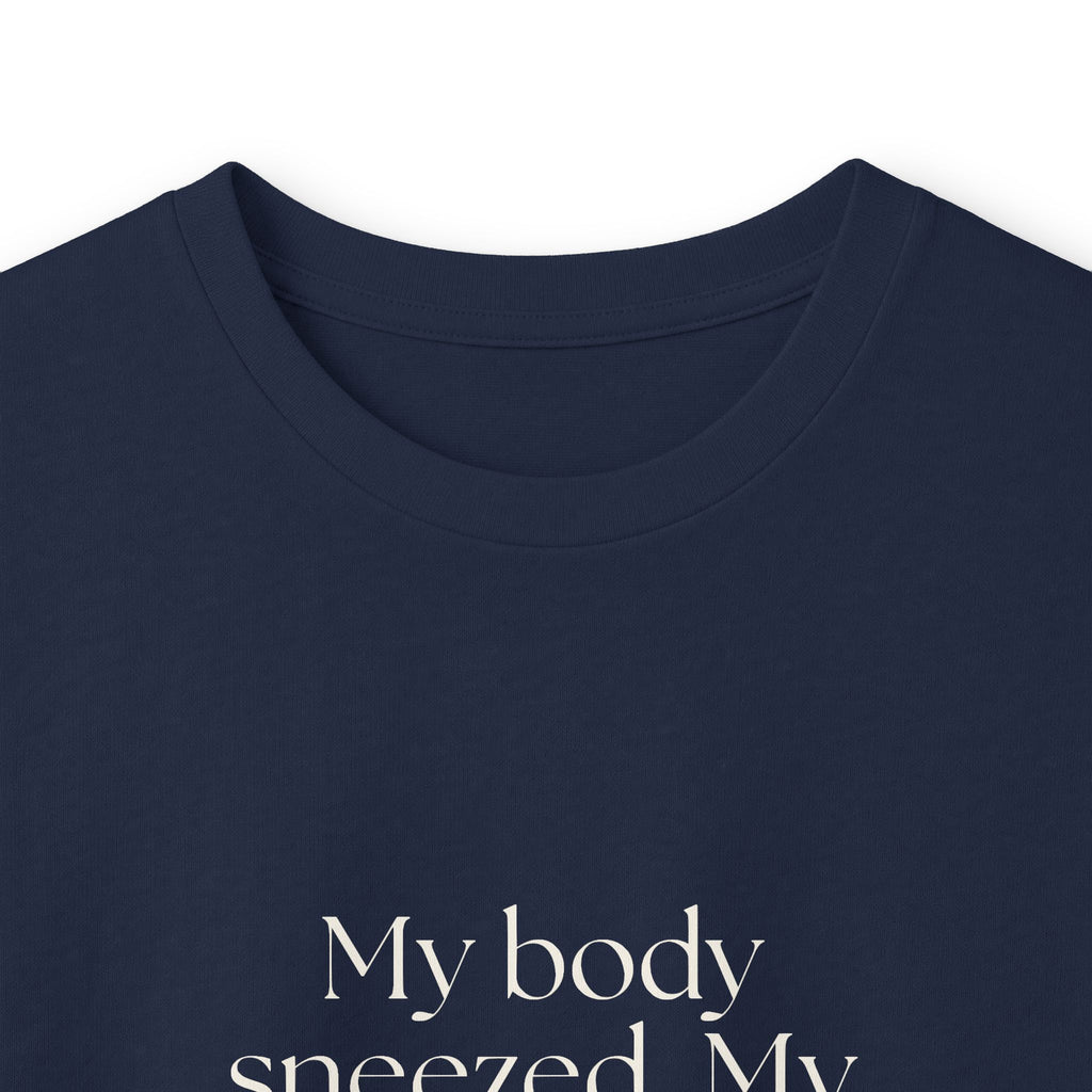 My body sneezed. My brain filed a report - Long Sleeve Shirt - For Overthinkers