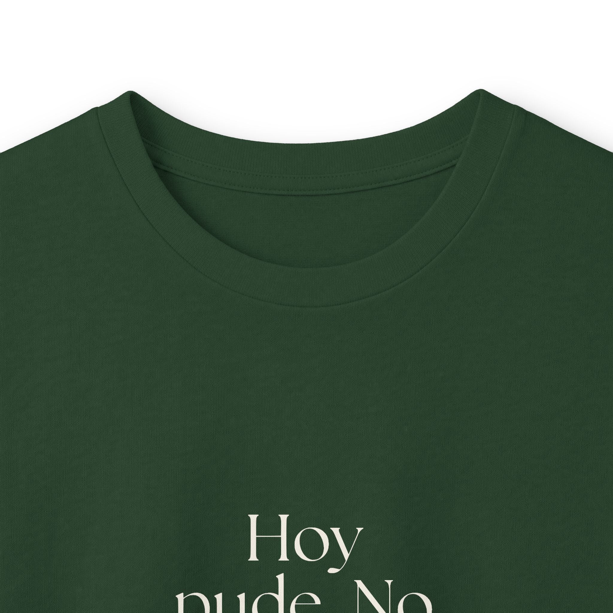 Hoy pude. No pregunten cómo - Long Sleeve Shirt - En Español