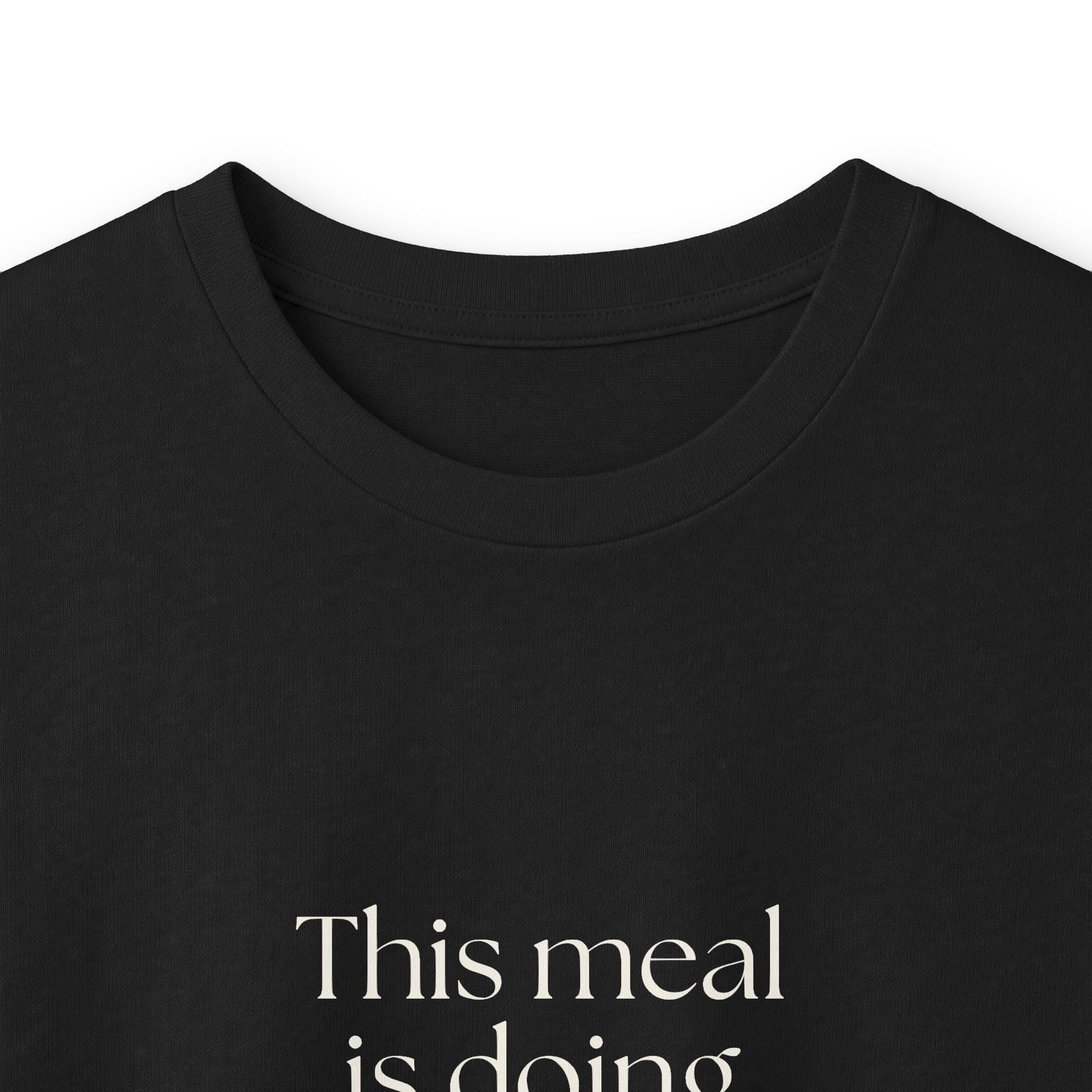 This meal is doing unpaid therapy - Long Sleeve Shirt - Dry Humor
