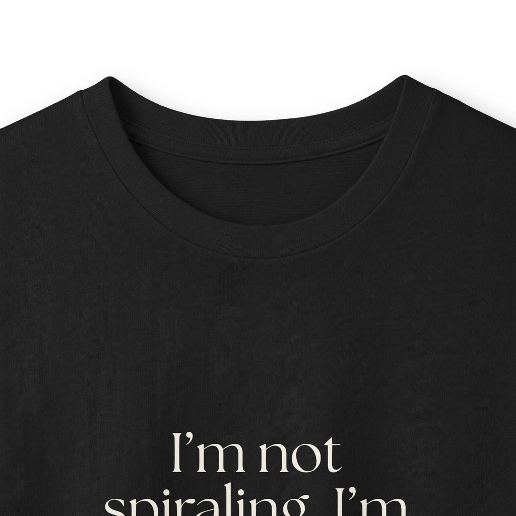 I’m not spiraling. I’m researching aggressively - Long Sleeve Shirt - For Overthinkers